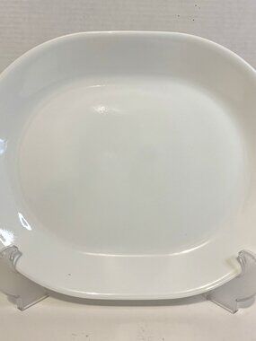 Corelle by Corning White Oval Serving Platter Plate 12" X 10"    2 Available!